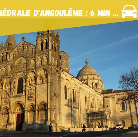 아파트 Elegant T2 Au Calme Avec Terrasse Et Climatisation 앙굴렘